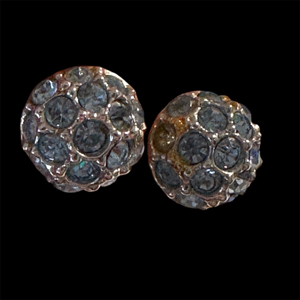 Dazzling Round Crystal Earrings